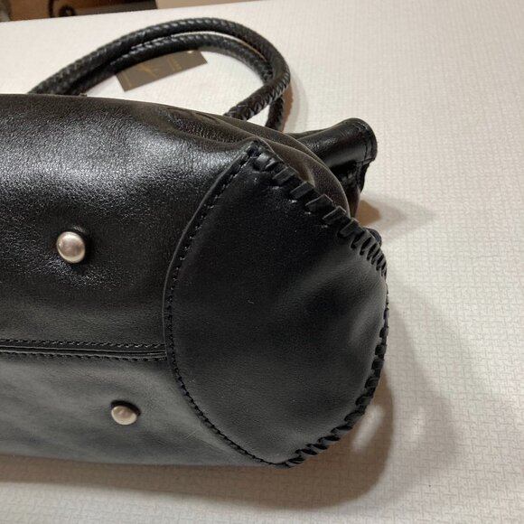 Patricia Nash Black Leather Shoulder Bag - Picture 7 of 16